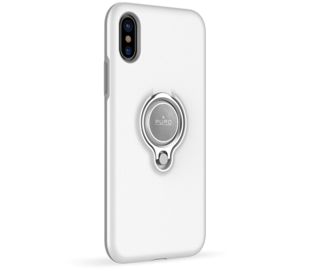 Puro ETUI PURO do iPhone X Magnet Ring Cover z uchwytem na palec - 1388923 - zdjęcie 2